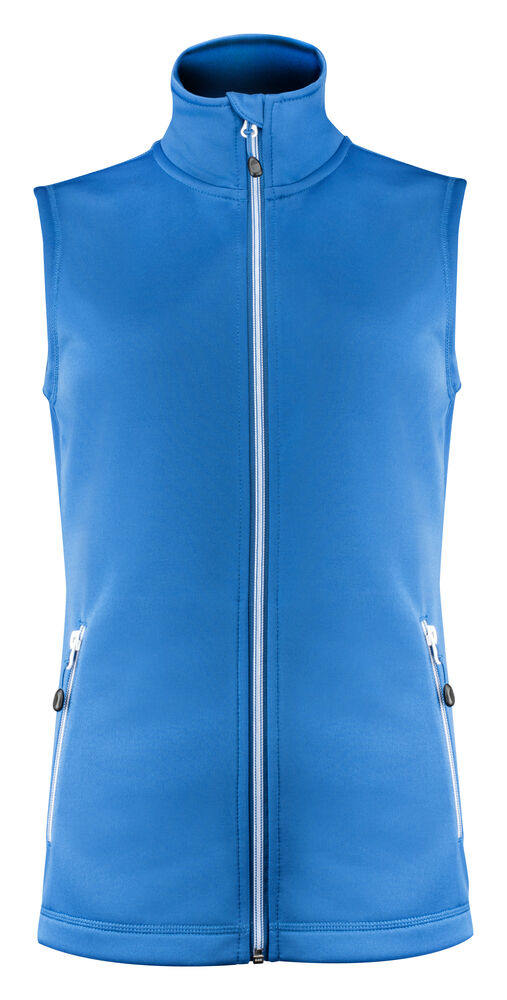 Printer Powerslide Bodywarmer Dames - Helder Blauw