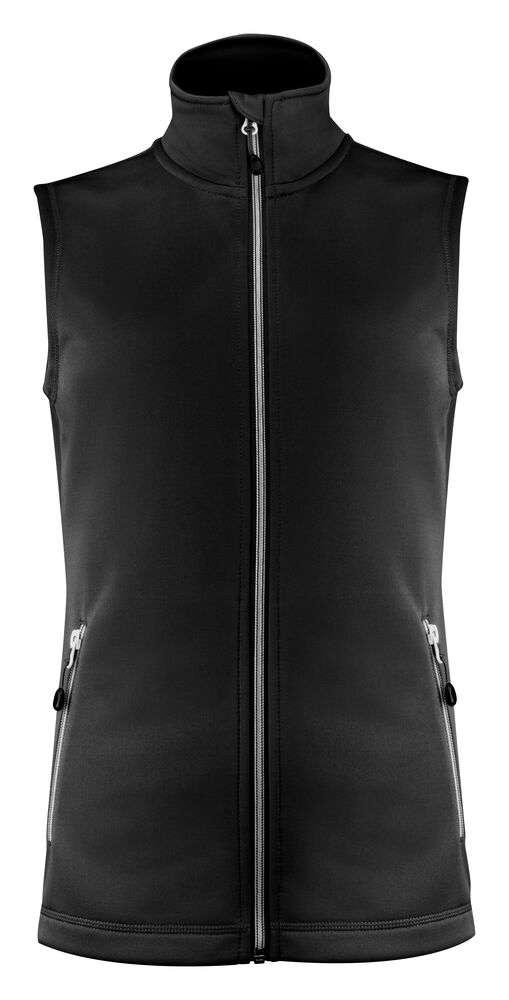 Printer Powerslide Bodywarmer Dames - Zwart