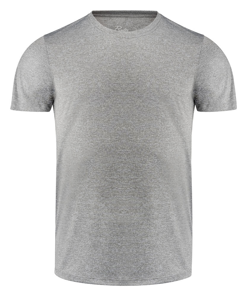 Printer Run T-Shirt Heren - Grijs Mêlée