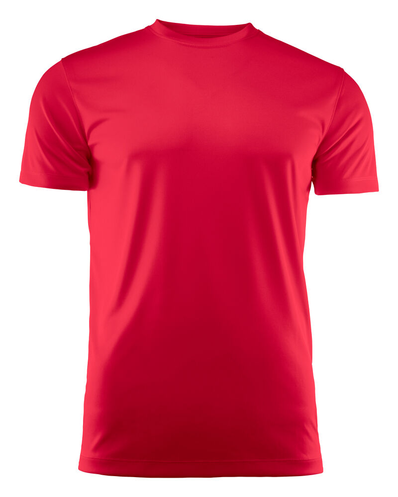 Printer Run T-Shirt Heren - Rood