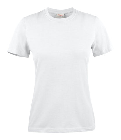 Printer Light T-Shirt Dames - Wit