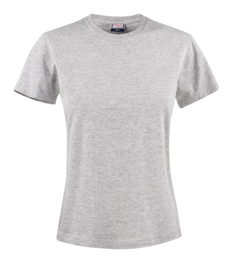 Printer Light T-Shirt Dames - Grijs Mêlée