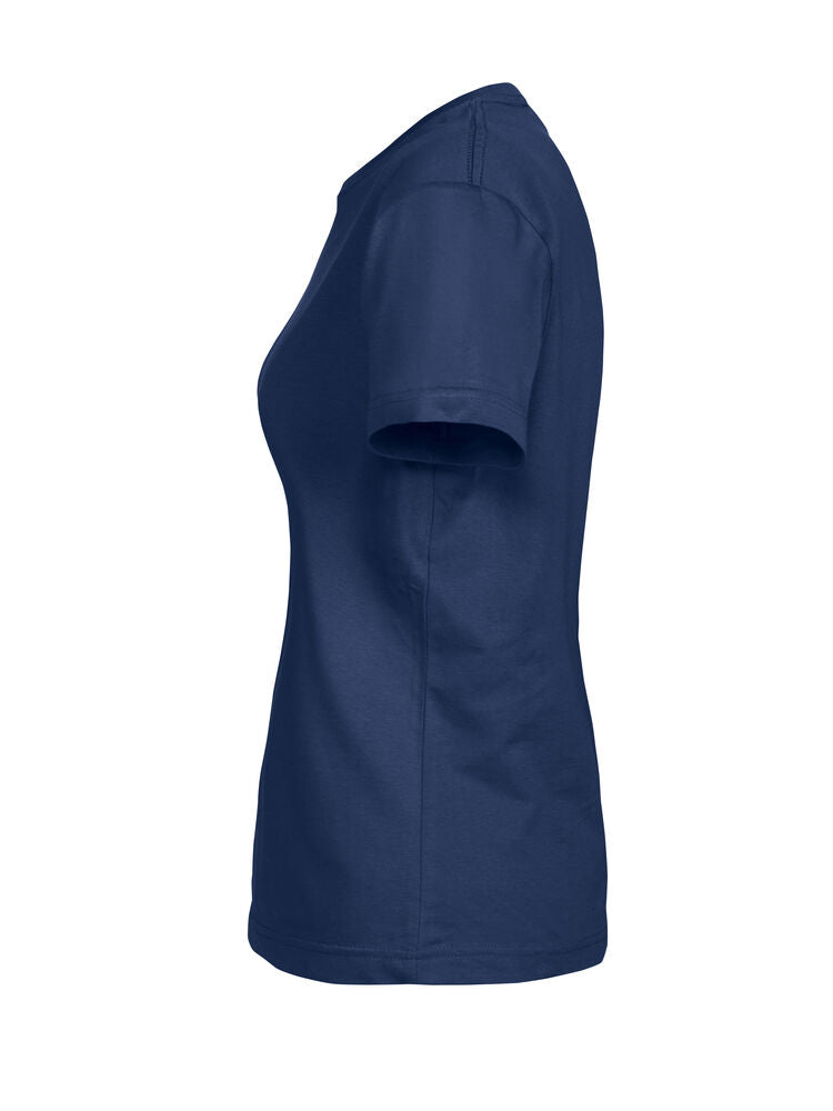 Printer Light T-Shirt Dames - Marine
