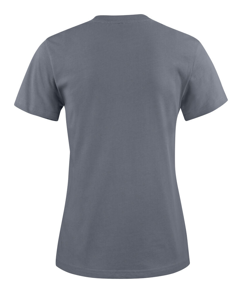 Printer Light T-Shirt Dames - Staalgrijs