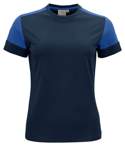Printer Prime T-Shirt Dames - Marine/Kobalt
