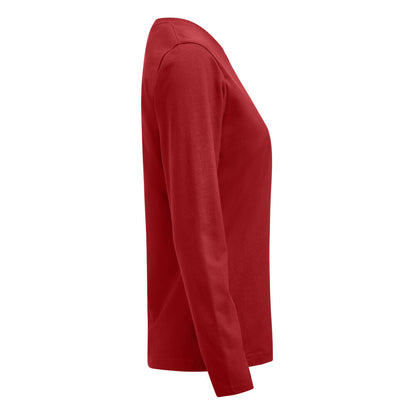 Printer Heavier Pro L/S T-Shirt Dames - Rood