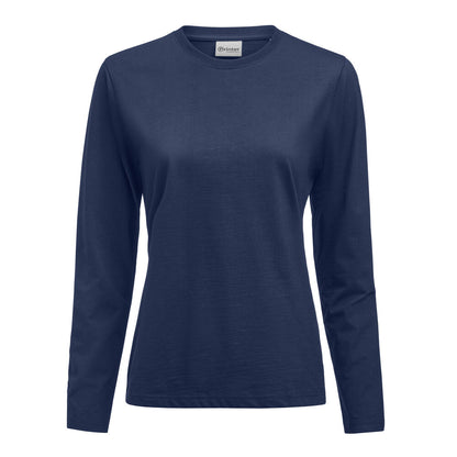 Printer Heavier Pro L/S T-Shirt Dames - Marine