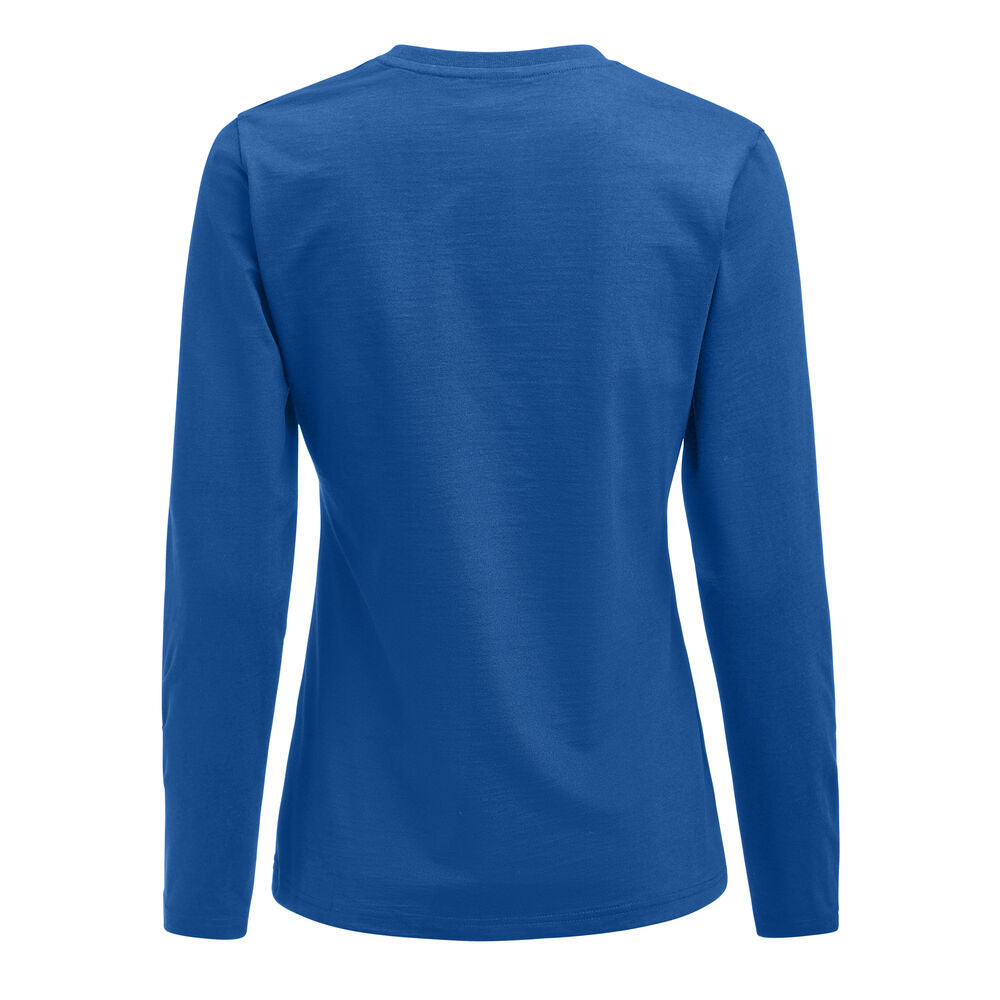Printer Heavier Pro L/S T-Shirt Dames - Ocean Blue
