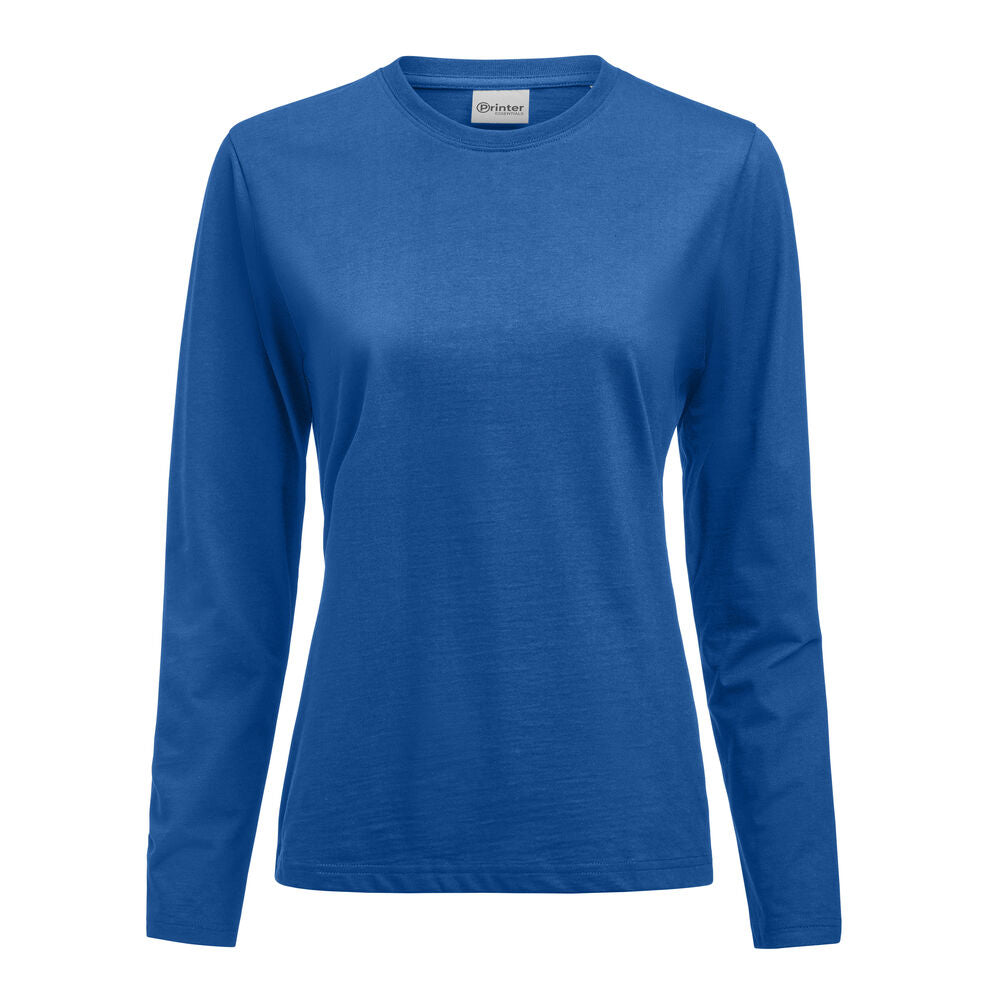 Printer Heavier Pro L/S T-Shirt Dames - Ocean Blue