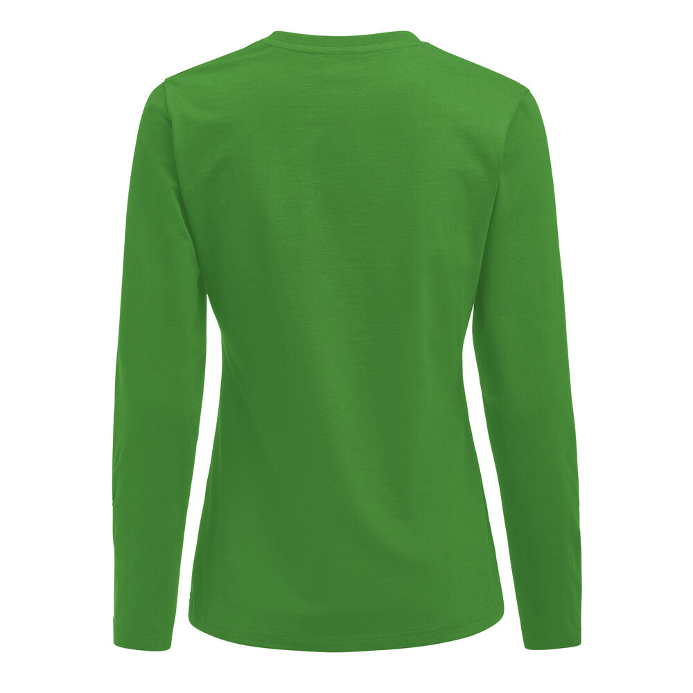 Printer Heavier Pro L/S T-Shirt Dames - Frisgroen