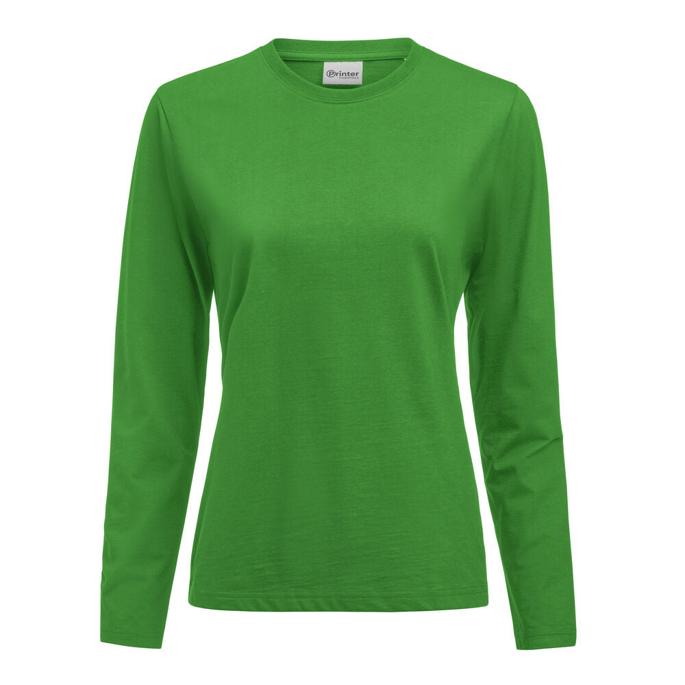 Printer Heavier Pro L/S T-Shirt Dames - Frisgroen