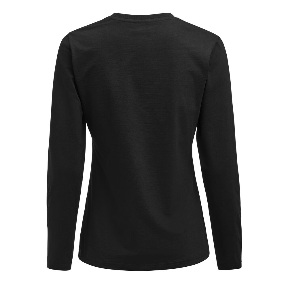 Printer Heavier Pro L/S T-Shirt Dames - Zwart