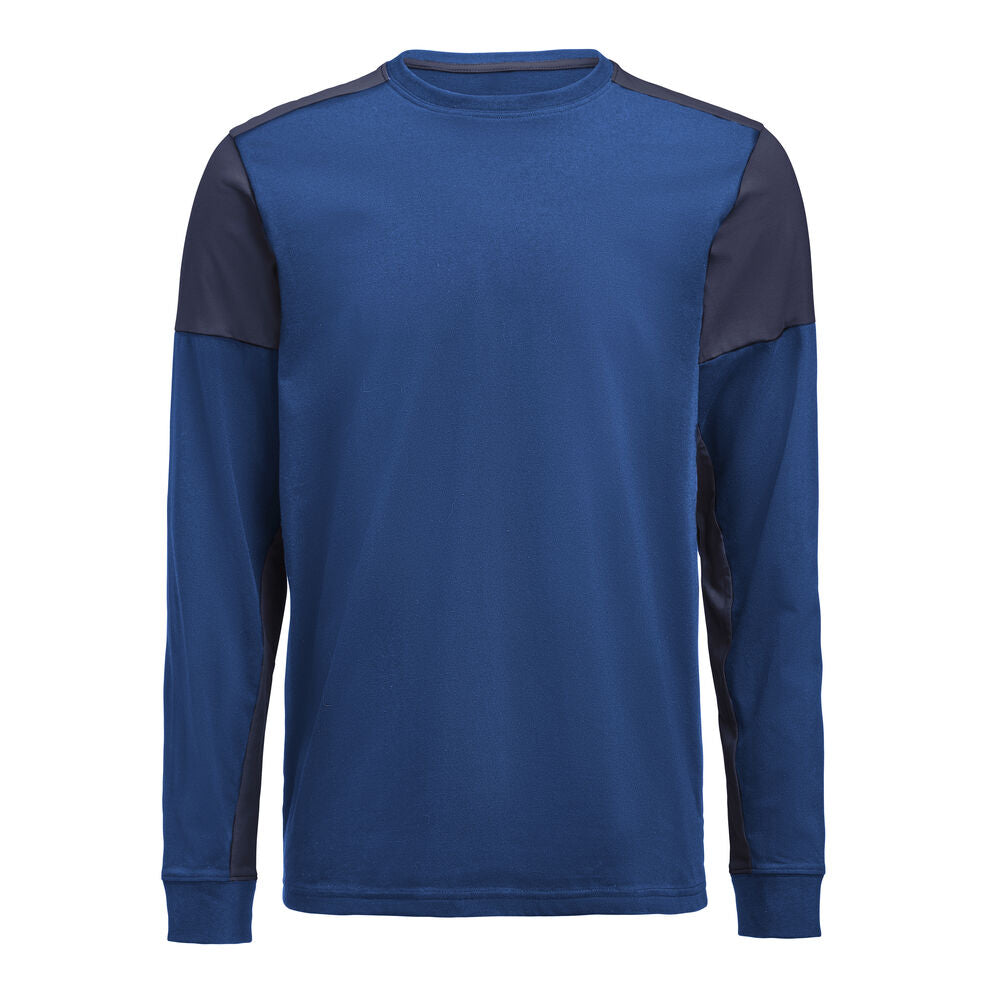 Printer Prime T-shirt Long Sleeve T-shirt Heren - Kobalt/Marine
