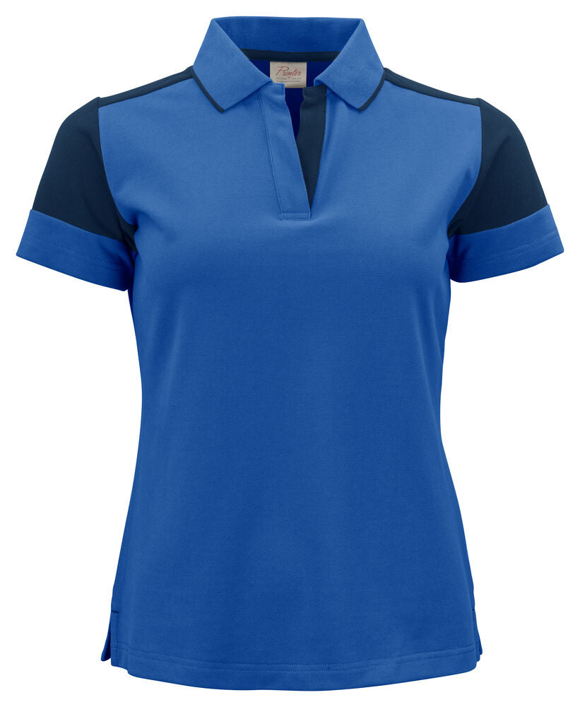 Printer Prime Polo Dames - Kobalt/Marine