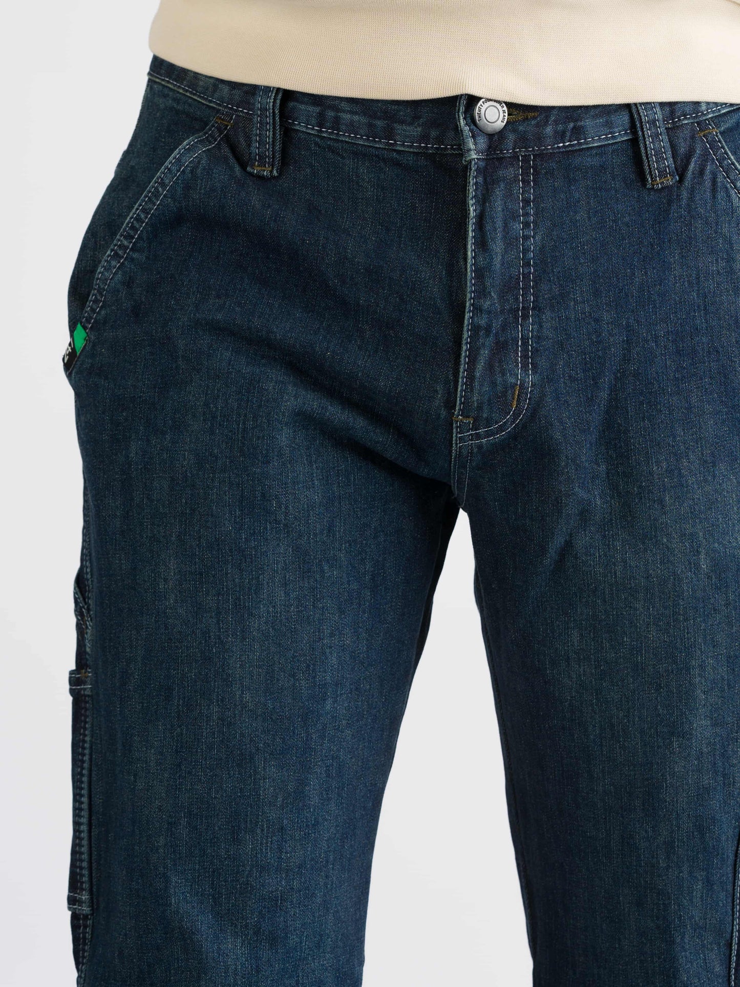 247Jeans Bison Workwear D30 – Heren Werkbroek Dark Blue