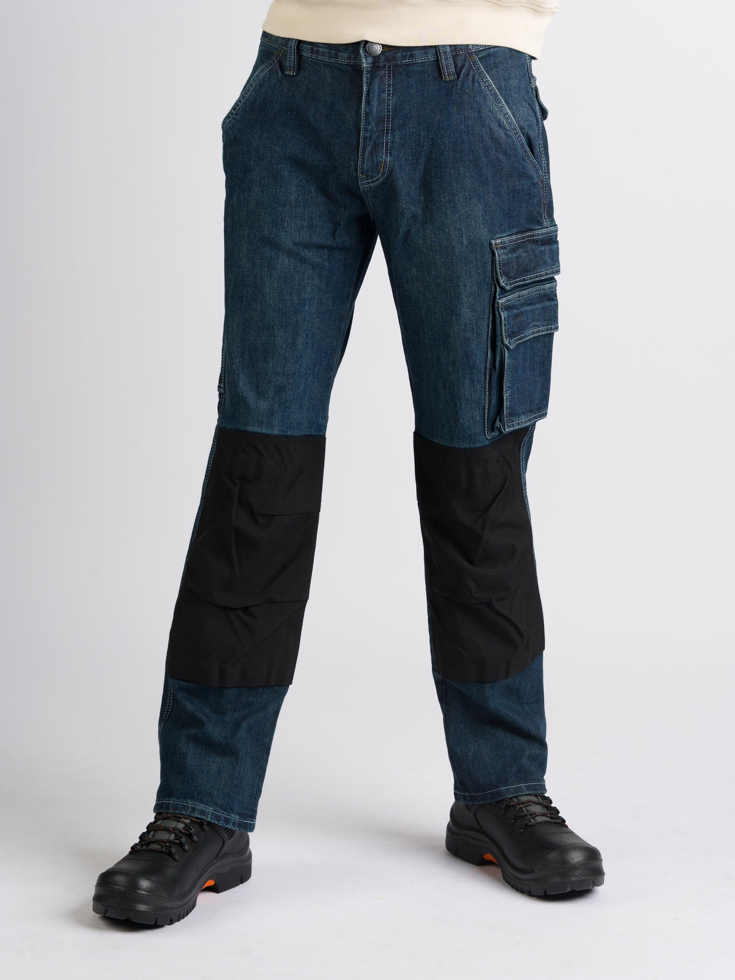 247Jeans Bison Workwear D30 – Heren Werkbroek Dark Blue