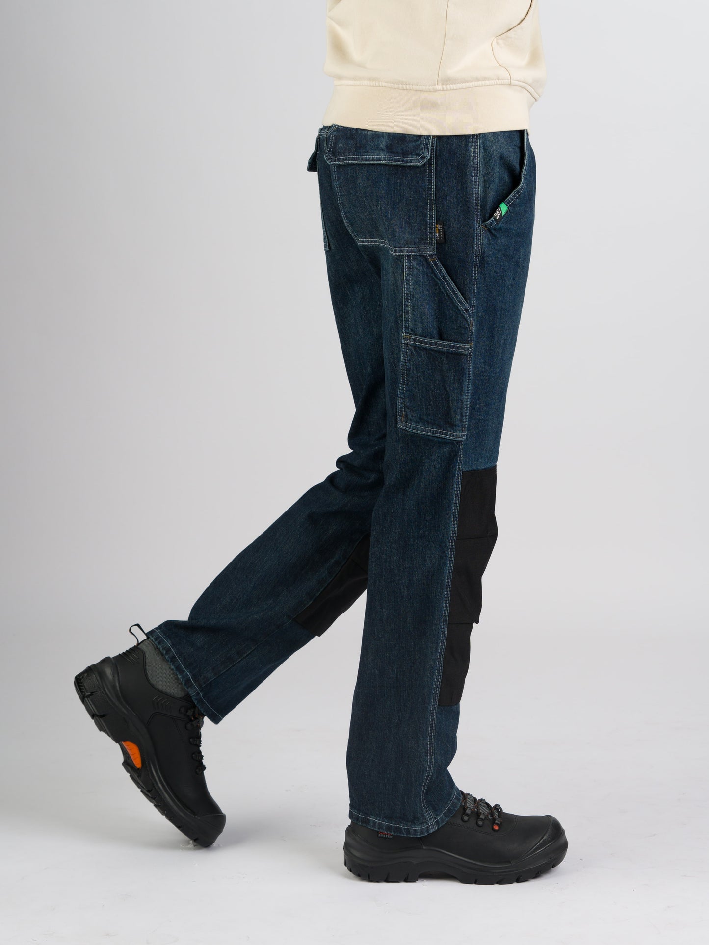 247Jeans Bison Workwear D30 – Heren Werkbroek Dark Blue