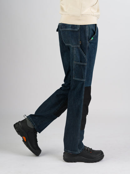 247Jeans Bison Workwear D30 – Heren Werkbroek Dark Blue
