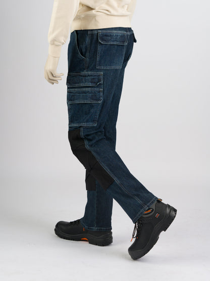 247Jeans Bison Workwear D30 – Heren Werkbroek Dark Blue