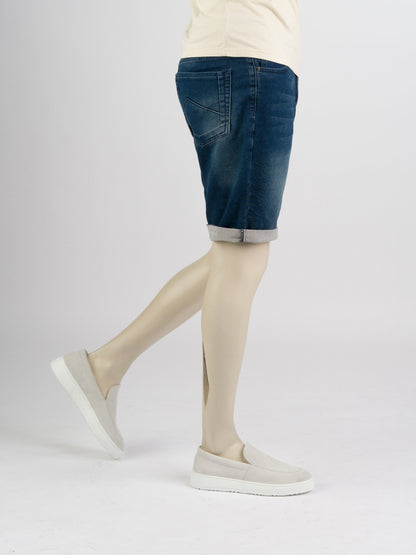 247Jeans Elm Short J04 – Heren Denim Short Medium Blue