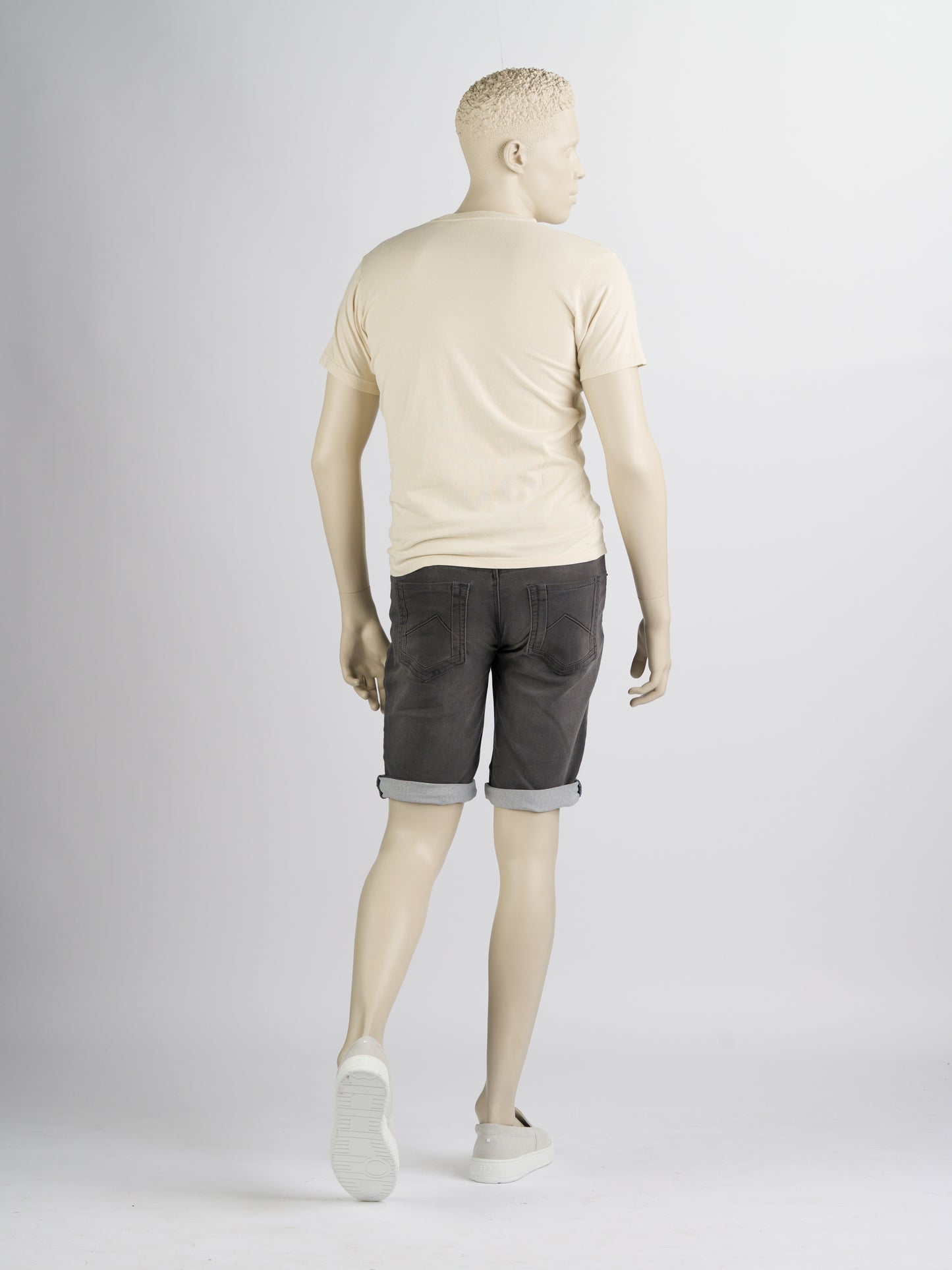 247Jeans Elm Short J04 – Heren Denim Short Medium Grey