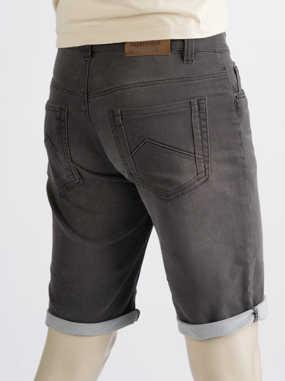 247Jeans Elm Short J04 – Heren Denim Short Medium Grey