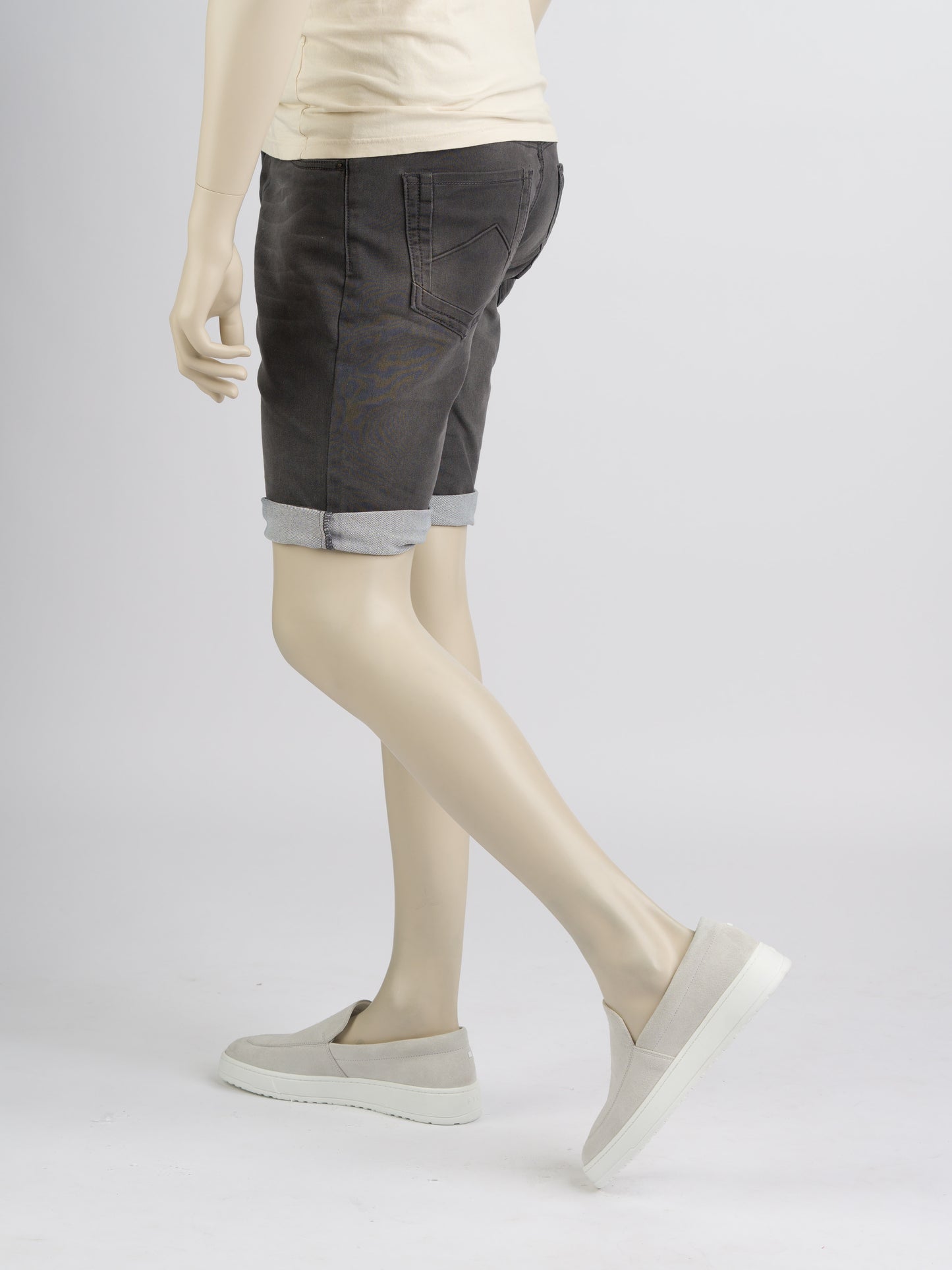 247Jeans Elm Short J04 – Heren Denim Short Medium Grey