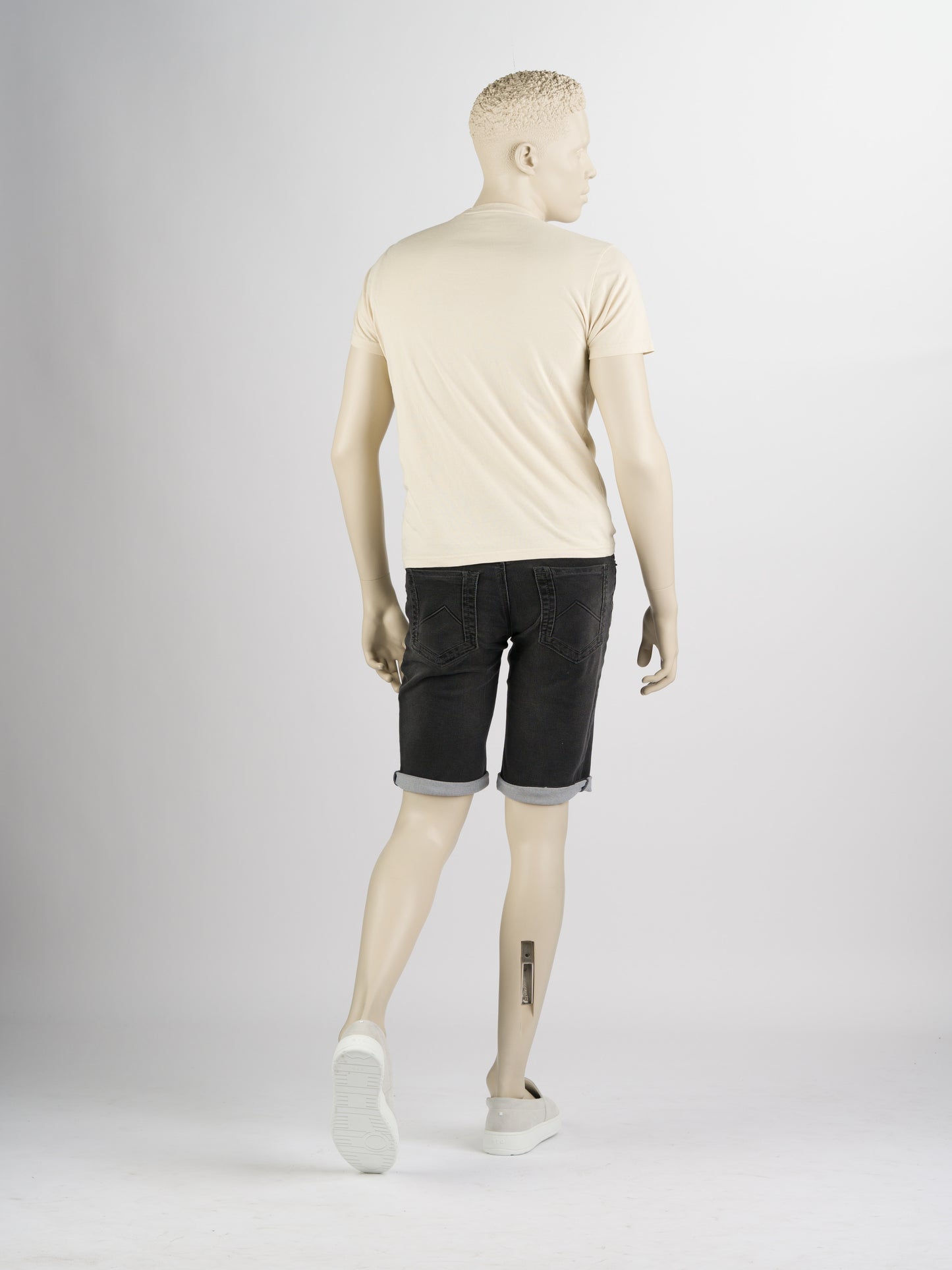 247Jeans Elm Short J04 – Heren Denim Short Dark Grey