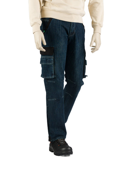 247Jeans Grizzly Workwear D30 – Heren Werkbroek Dark Blue
