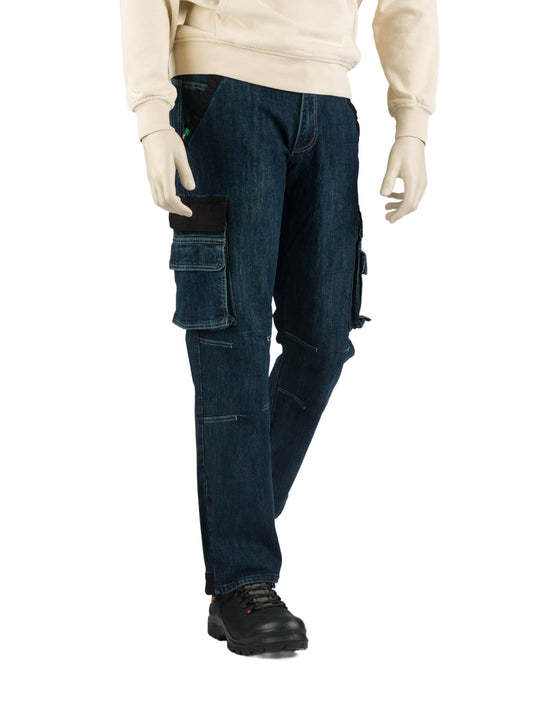 247Jeans Grizzly Workwear D30 – Heren Werkbroek Dark Blue