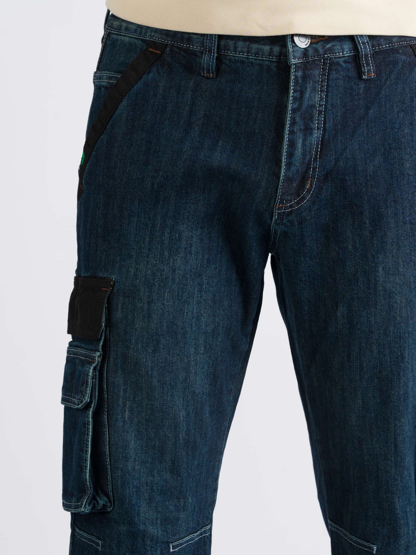 247Jeans Grizzly Workwear D30 – Heren Werkbroek Dark Blue