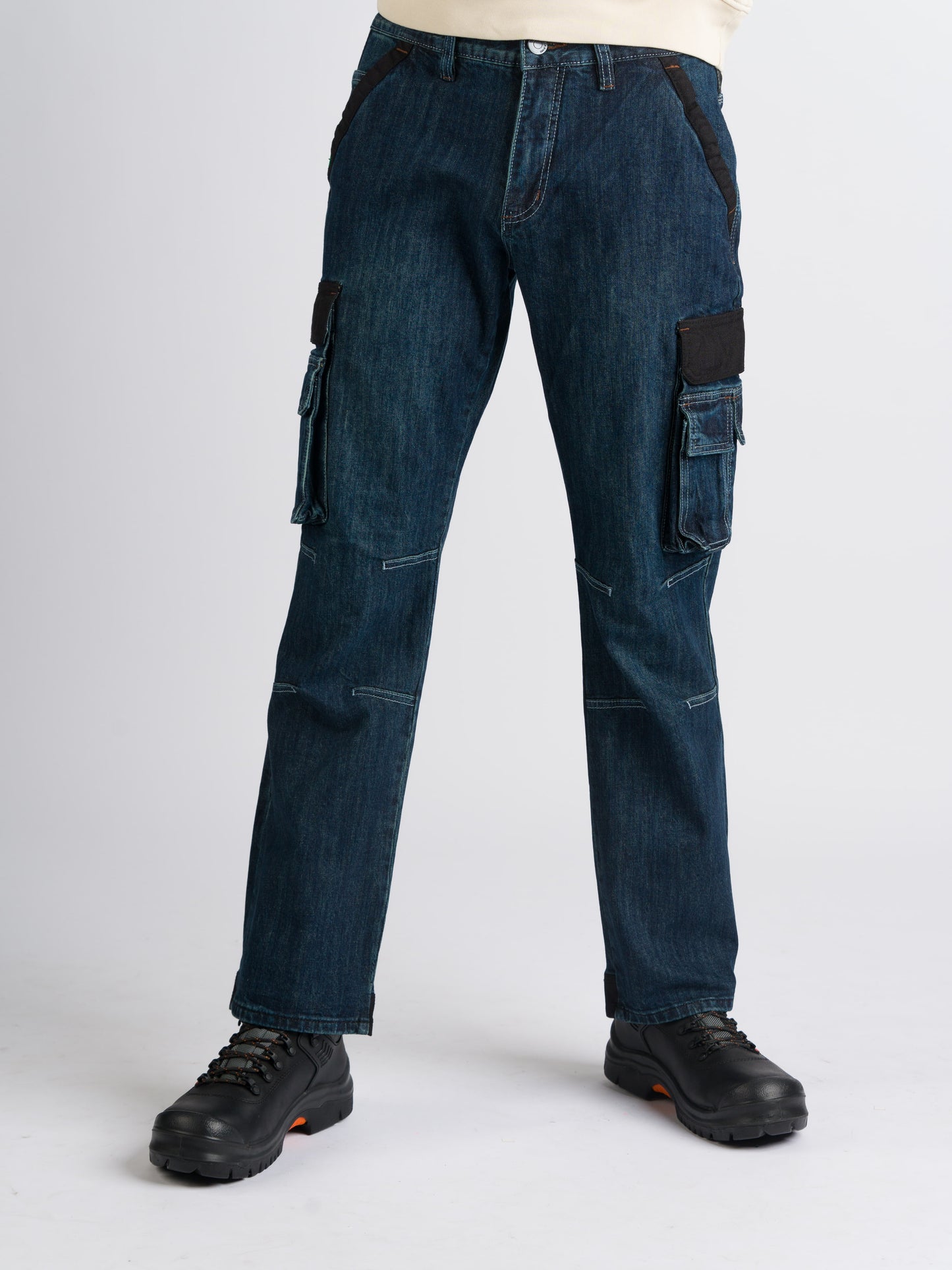 247Jeans Grizzly Workwear D30 – Heren Werkbroek Dark Blue