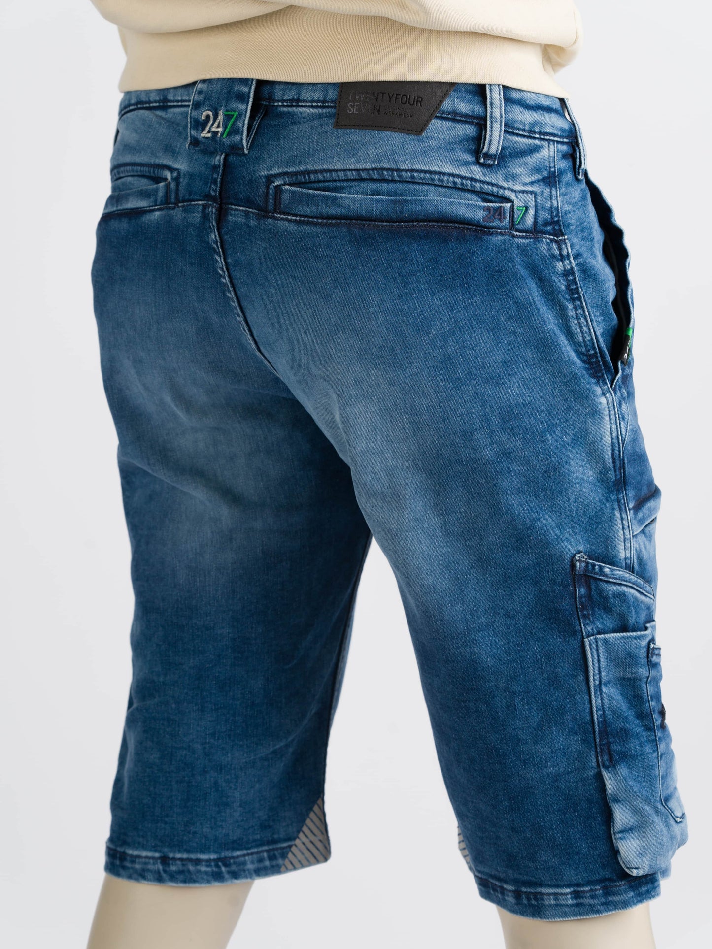 247Jeans Jaguar Short Workwear W87 – Heren Korte Werkbroek