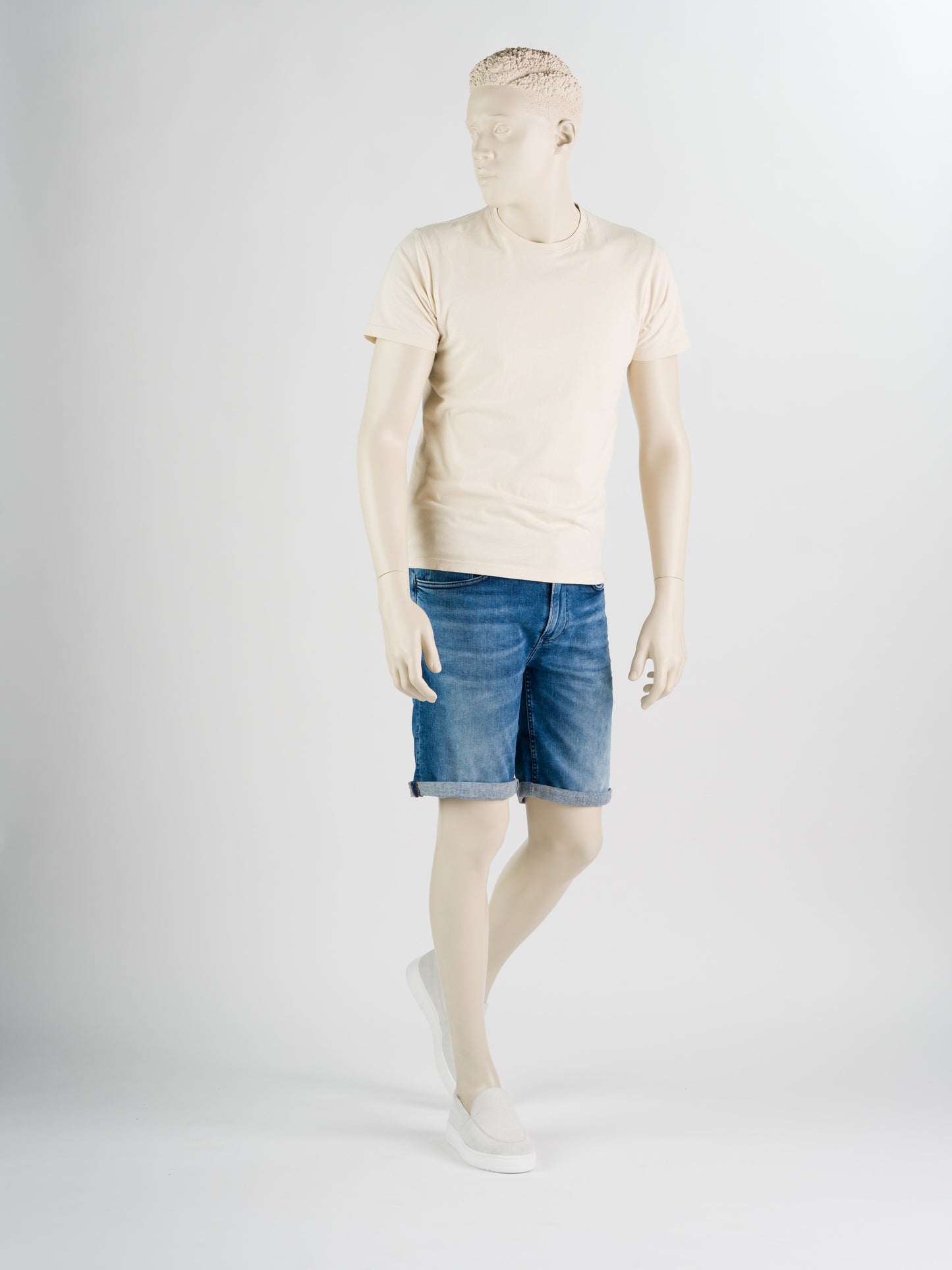 247Jeans Palm Slim Short SH05 – Heren Denim Short