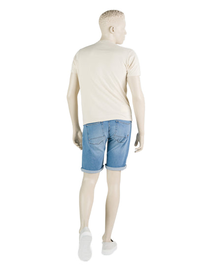 247Jeans Palm Slim Short SH06 – Heren Korte Werkbroek van Stretch Denim
