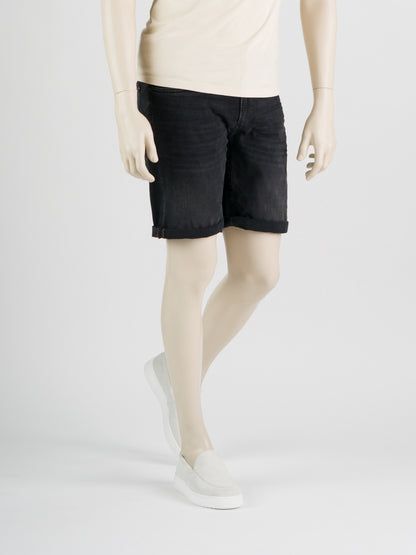 247Jeans Palm Slim Short SH02 – Heren Denim Short Dark Grey