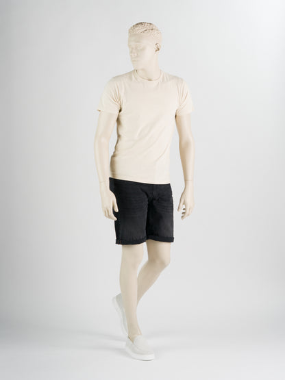 247Jeans Palm Slim Short SH02 – Heren Denim Short Dark Grey