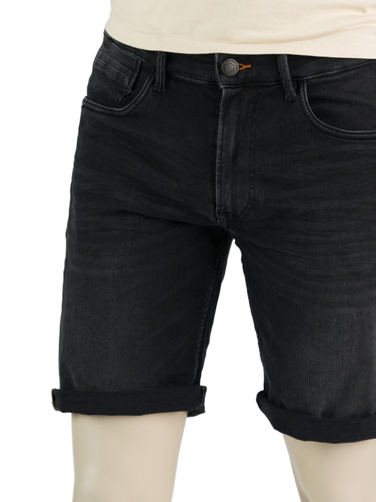 247Jeans Palm Slim Short SH02 – Heren Denim Short Dark Grey