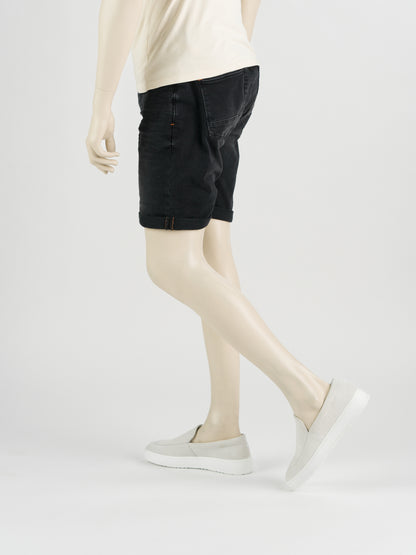 247Jeans Palm Slim Short SH02 – Heren Denim Short Dark Grey