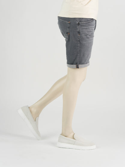 247Jeans Palm Slim Short SH03 – Heren Denim Short Blue Black Denim