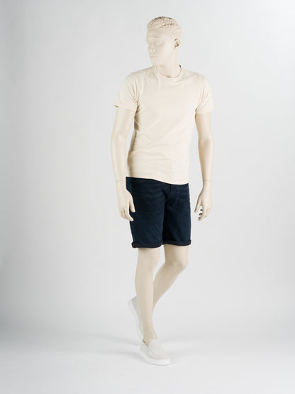 247Jeans Palm Slim Short SH04 – Heren Denim Short Blue Black Denim