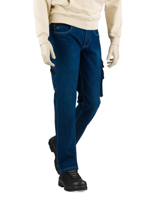 247Jeans Rhino Workwear S20 – Heren Werkbroek Medium Blue