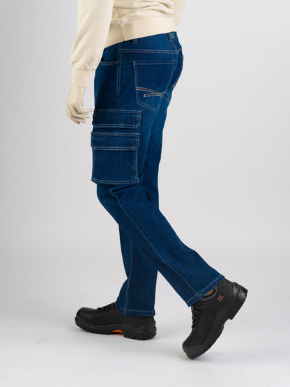 247Jeans Rhino Workwear S20 – Heren Werkbroek Medium Blue