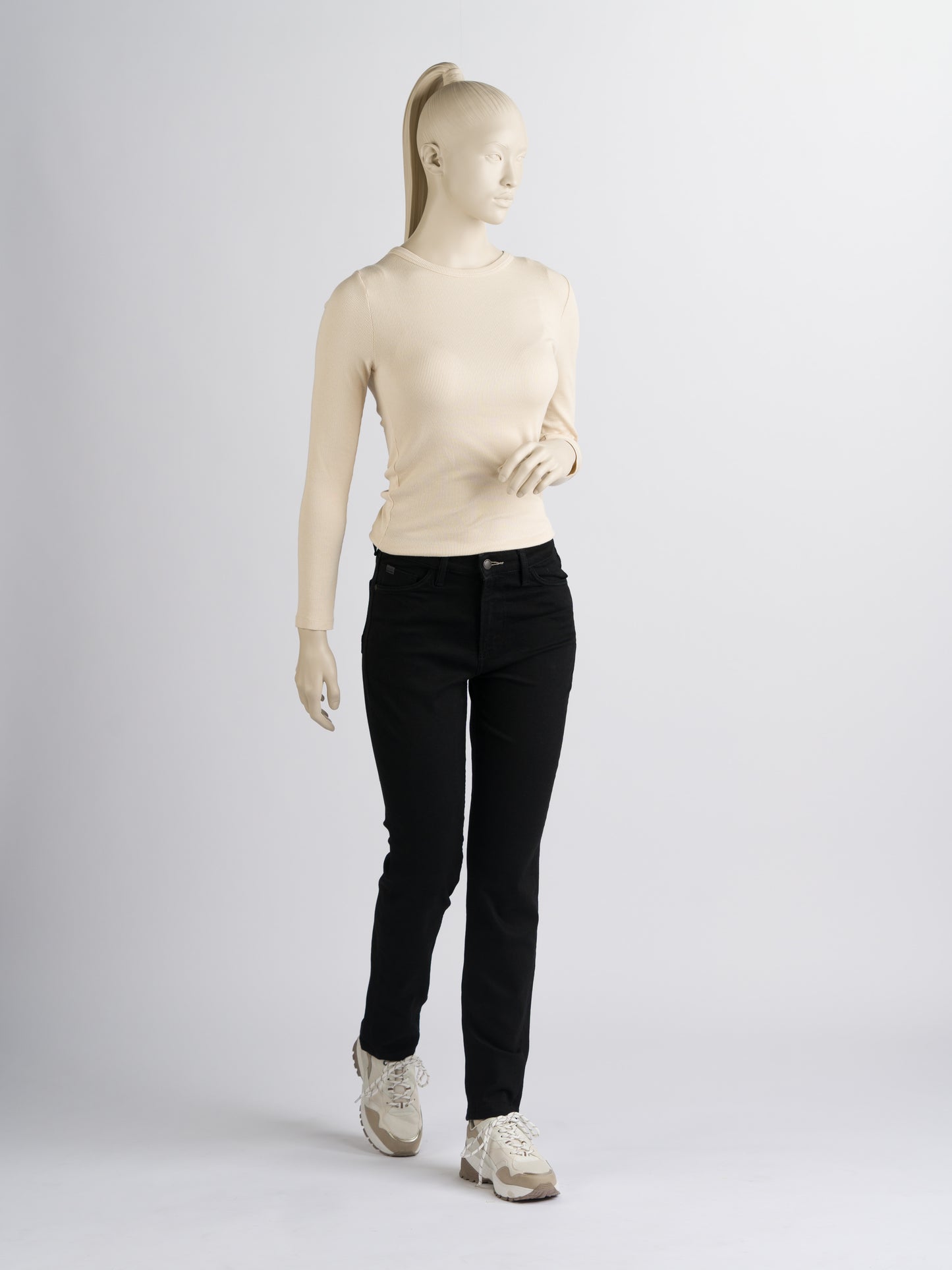 247Jeans Rose Slim SL61 – Dames Slim Fit Jeans – Black – Damesjeans
