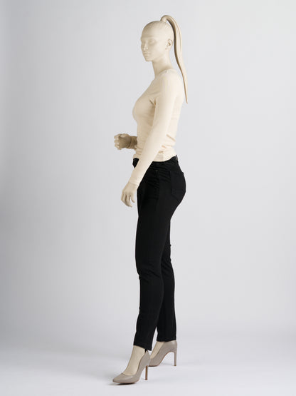 247Jeans Rose Slim SL61 – Dames Slim Fit Jeans – Black – Damesjeans