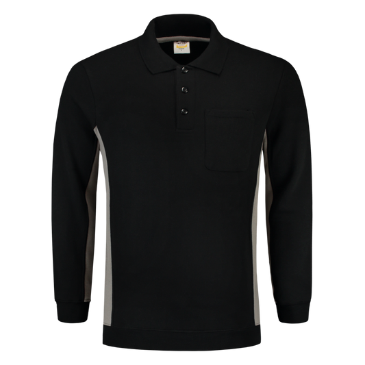 Tricorp Polosweater Bicolor Borstzak