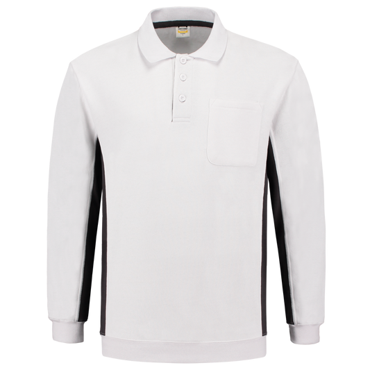 Tricorp Polosweater Bicolor Borstzak