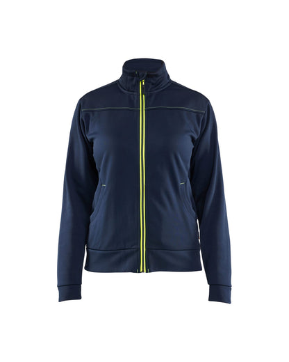 Blaklader Service Dames service sweatshirt met rits