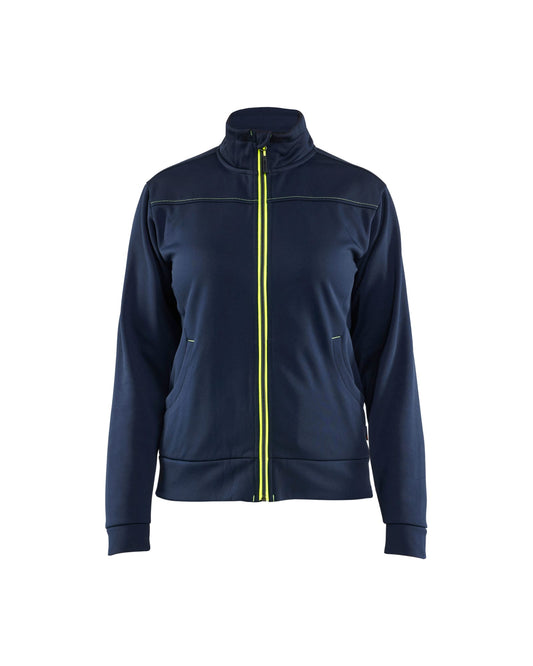 Blaklader Service Dames service sweatshirt met rits