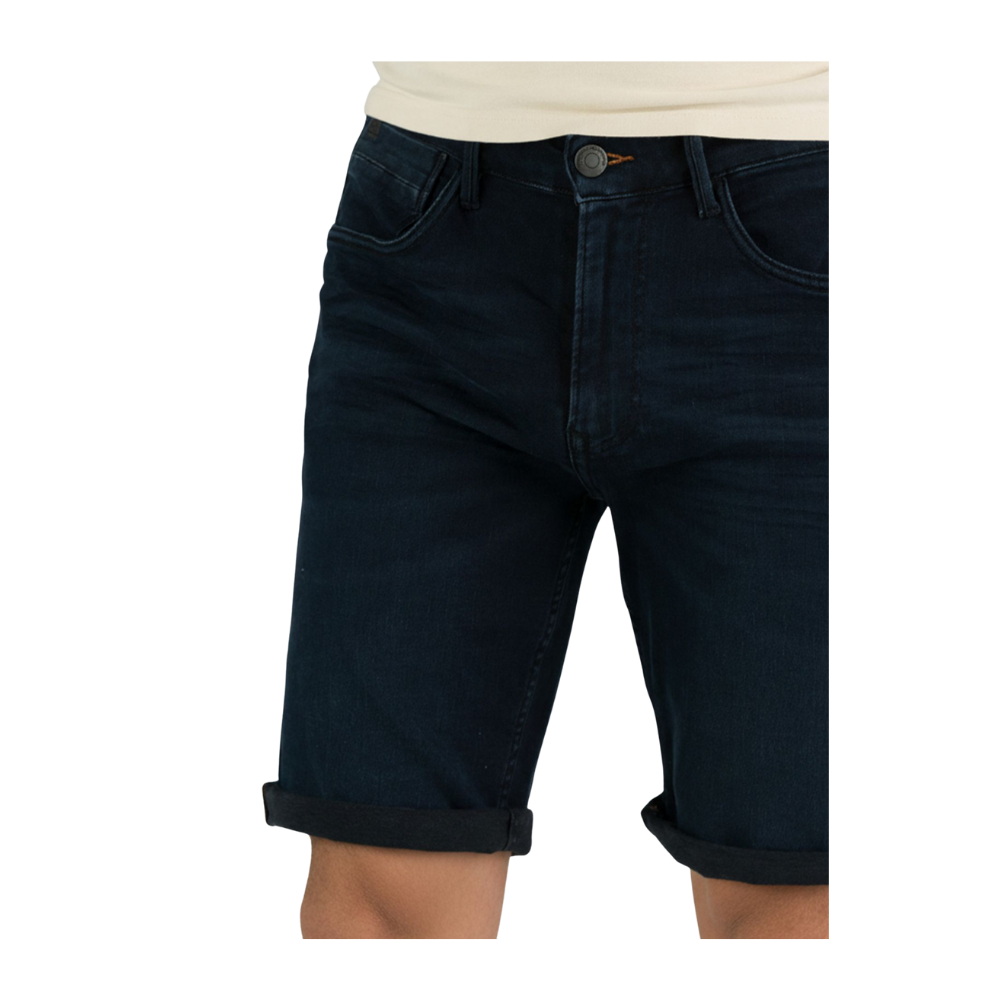 247Jeans Palm Slim Short SH04 – Heren Denim Short Blue Black Denim